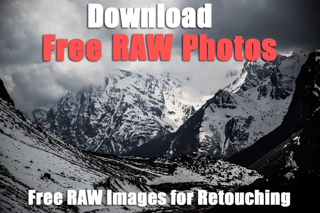 Download free RAW photos to edit