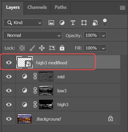 Smart object in Photoshop