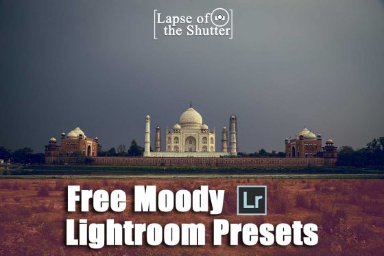 10 FREE Moody Lightroom Presets Pack!