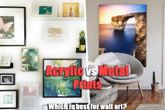 Acrylic vs Metal Prints for Wall Art