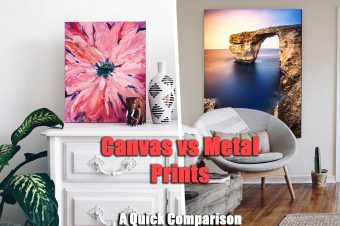 Canvas vs Metal Prints: A Quick Comparison