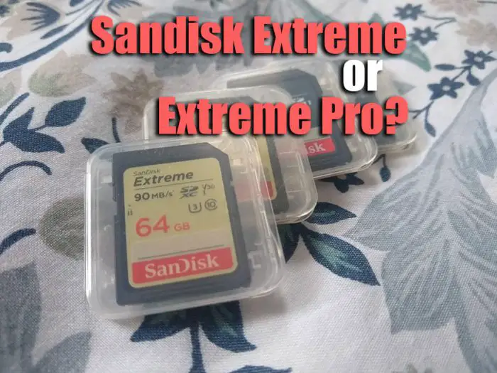 sandisk extreme vs extreme pro