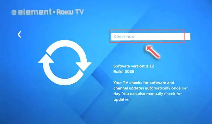 element tv software update