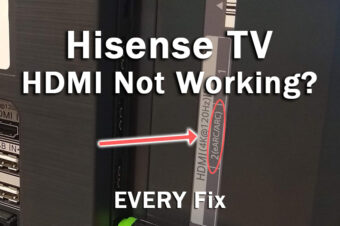 Hisense TV HDMI Not Working? EVERY Fix