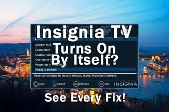Insignia TV Turns On By Itself? EVERY Fix!