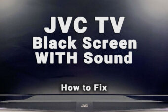 JVC TV Sound But No Picture (2-Min Troubleshooting)
