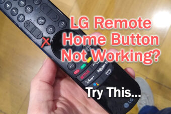 LG Remote Home Button Not Working: QUICK Fixes