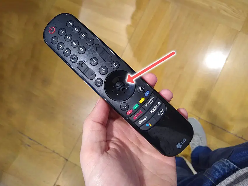 identifying an lg tv magic remote