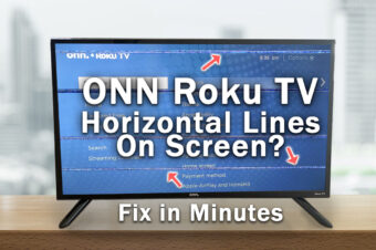 ONN TV Horizontal Lines on Screen? EVERY Fix!