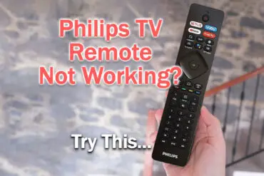 Philips TV Remote Not Working? Do THIS…