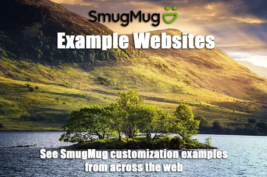 SmugMug Example Websites 2022