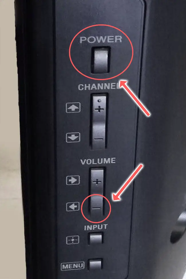 sony tv multiple buttons