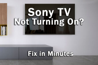 Sony TV Not Turning On: EASY Fix in Minutes