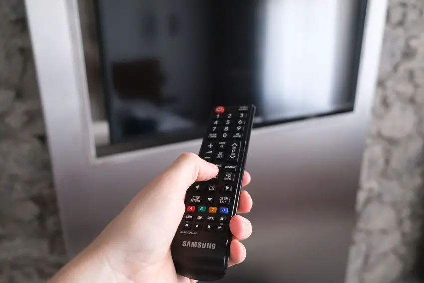 pressing stuck samsung tv remote buttons to unstick them