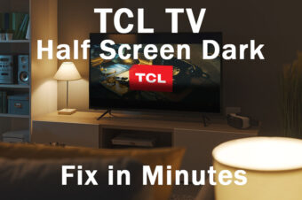 TCL TV Half Screen Dark: Fix in MINUTES