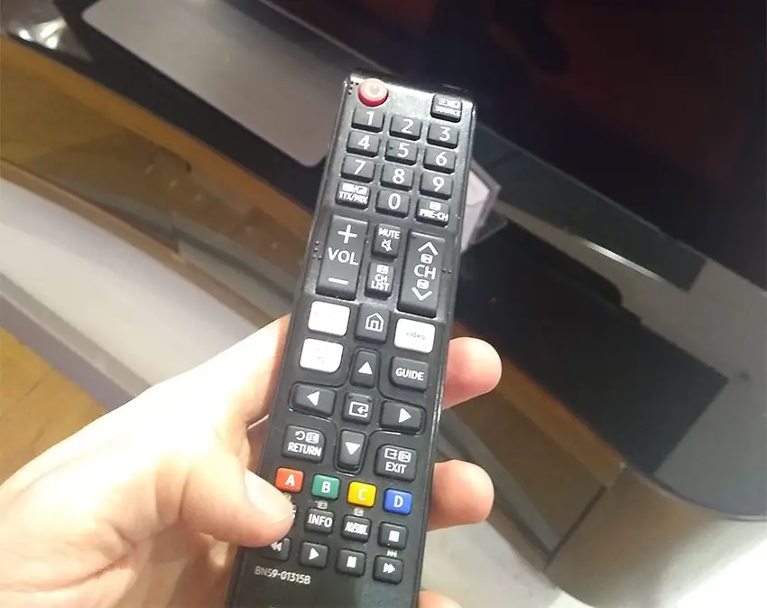 tv remote not working