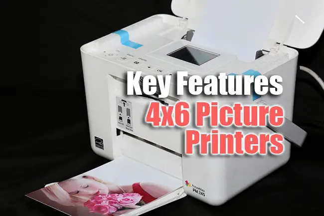key features 4x6 picture printers