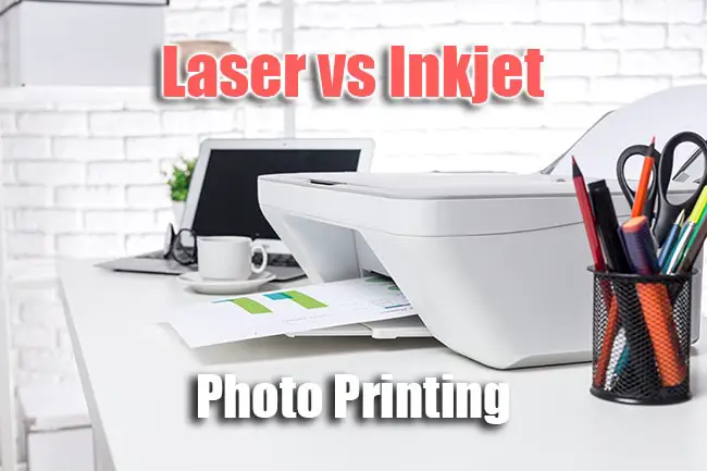 laser vs inkjet photo printing