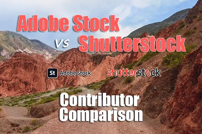 Adobe Stock vs Shutterstock contributor