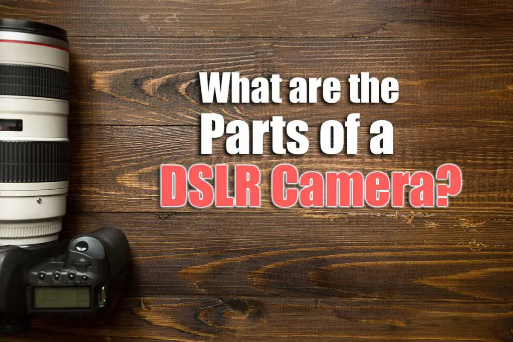 What are the parts of a DSLR camera?