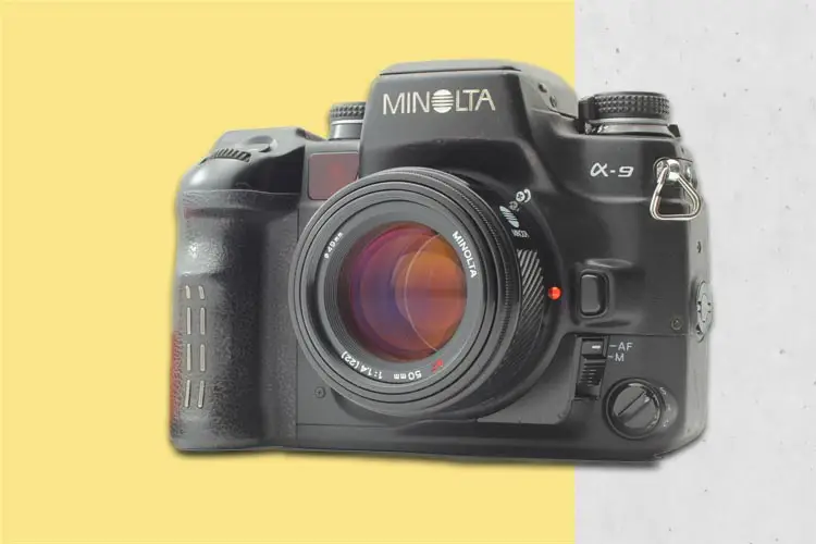Minolta Maxxum 9 best minolta film camera