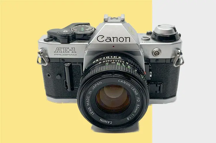 canon ae-1 - best film camera for beginners