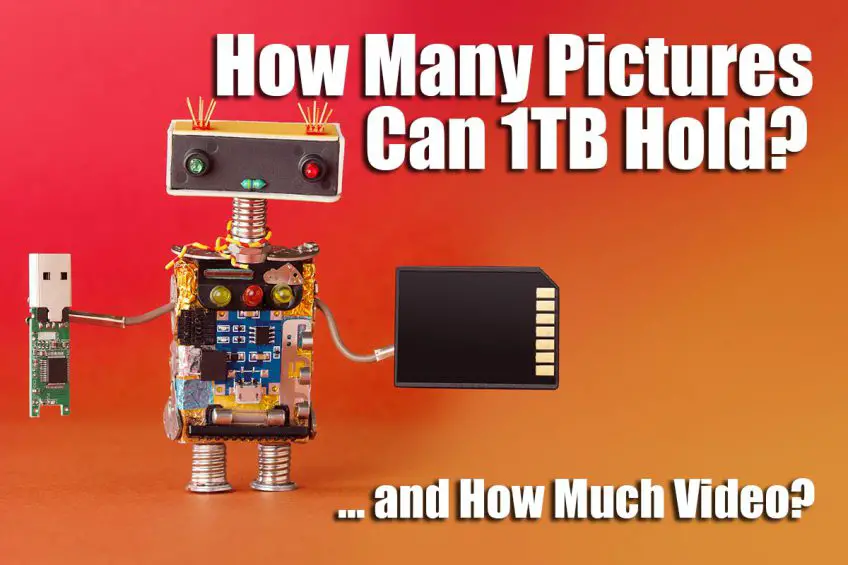 How Many Pictures Can 1TB Hold? (& How Much Video?)