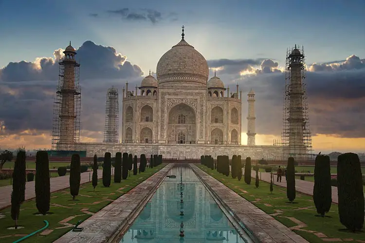 Taj Mahal Sunrise luminar neo preset after