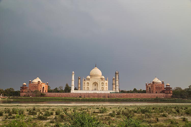 Taj Mahal Sunset luminar neo preset after