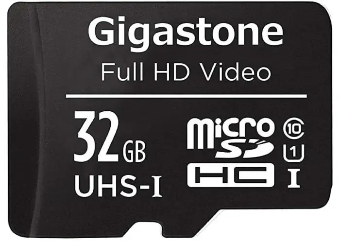 gigastone full hd micro sd card