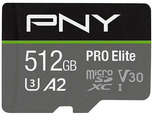 pny pro elite micro sd card