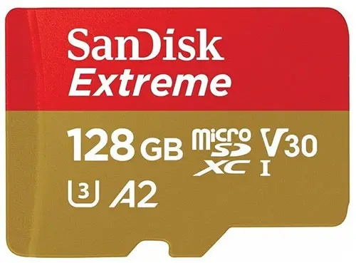 sandisk extreme micro sd card