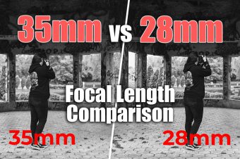35mm vs 28mm Focal Length Comparison