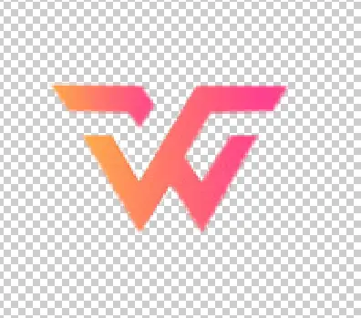 logo background removed in photoshop
