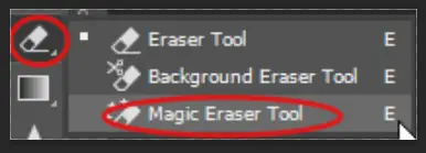 photoshop magic eraser tool