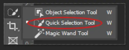 photoshop quick selection tool