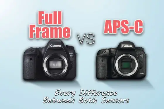 APS-C vs Full Frame:  Every Difference Covered!