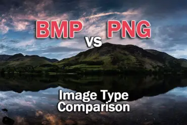 BMP vs PNG Image Type Comparison