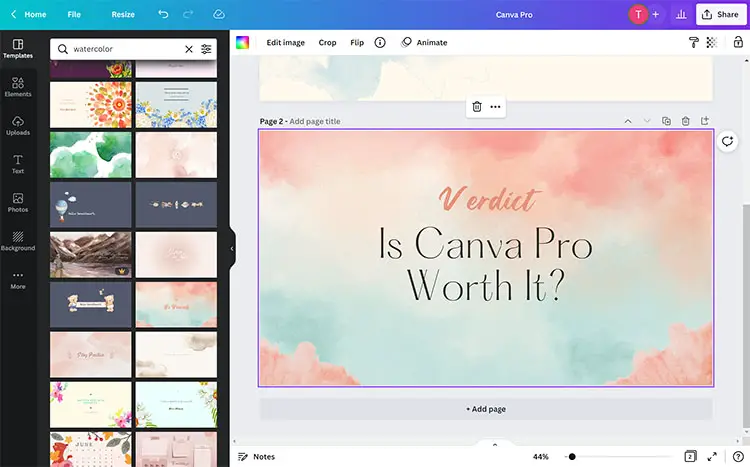 is canva worth it