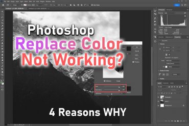 Photoshop Replace Color Not Working? 4 Reasons WHY