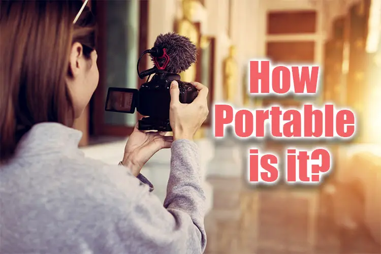 vlogging camera portability