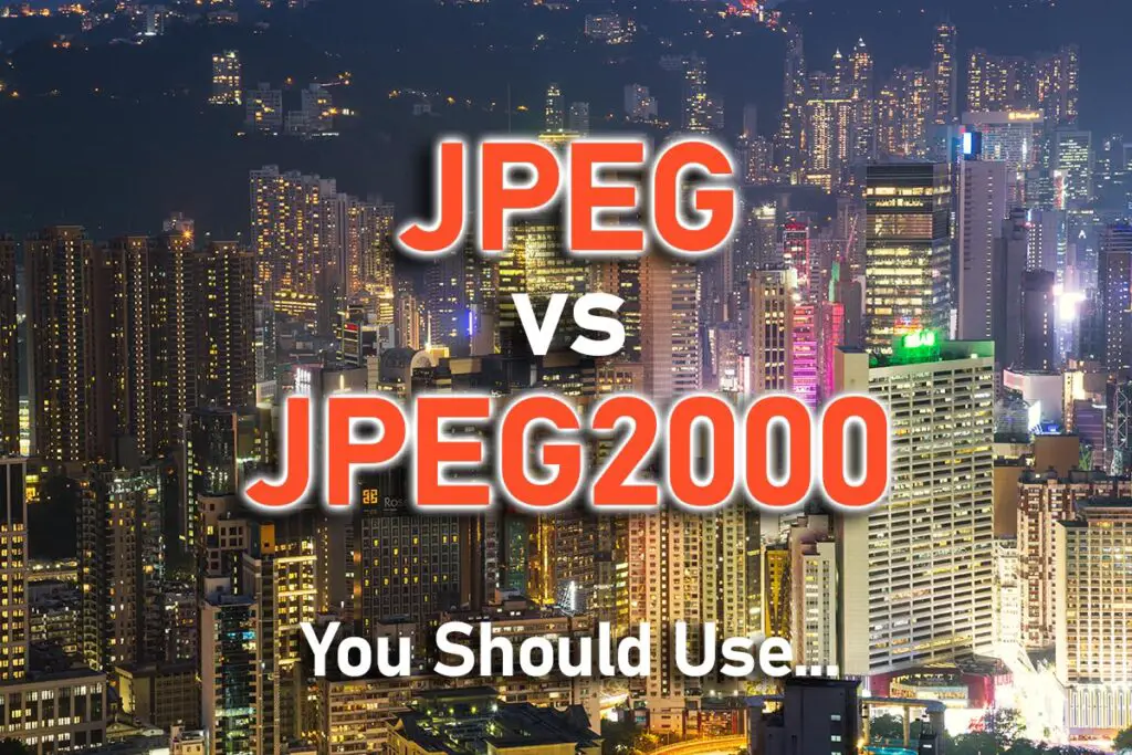 Compare JPEG vs JPEG2000 in this article that looks at the differences between both file types for photography and for general image use.