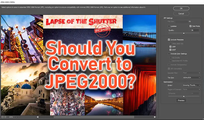 Should you convert to JPEG2000?