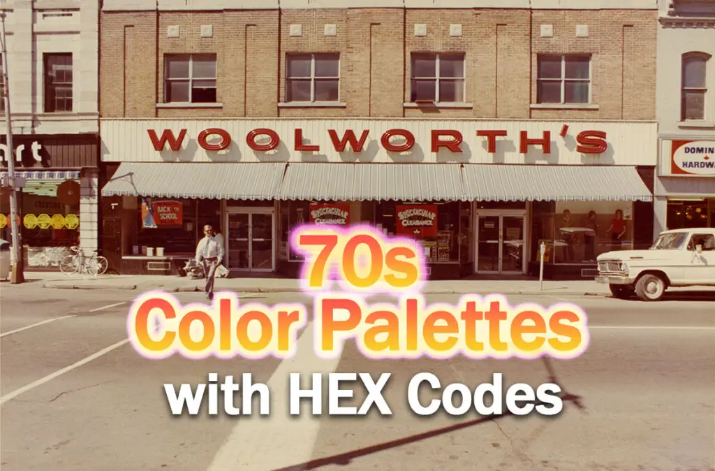 70s color palettes