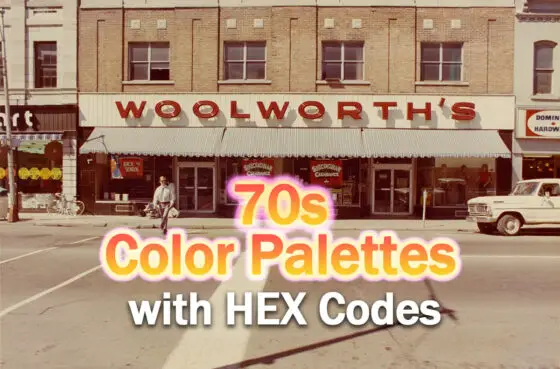 15 Best 70s Color Palettes (from Genuine 1970s Photos)