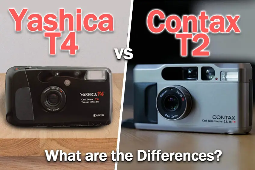 Contax T2 vs Yashica T4: What are the Differences?