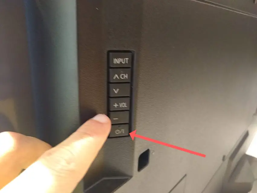 tv power button