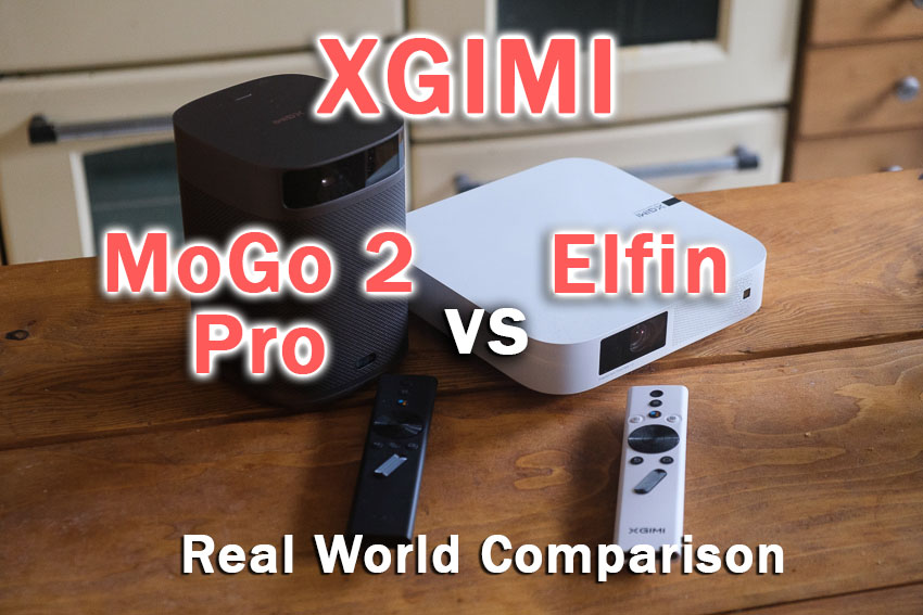 xgimi mogo 2 pro vs elfin comparison