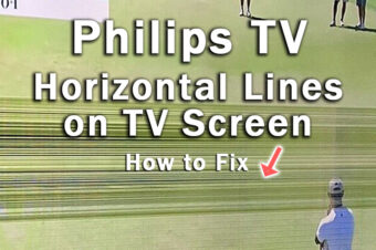 Philips TV Horizontal Lines on Screen? Do THIS…