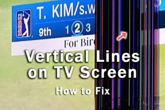 Vertical Lines on TV Screen: EVERY Fix!